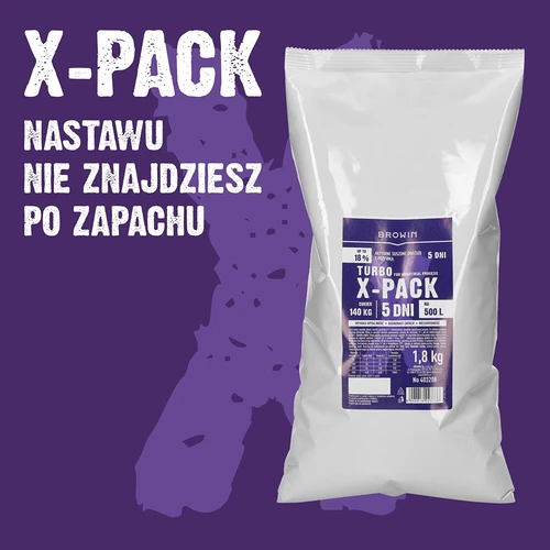 Levedura Turbo X-Pack 1,8 kg - profissional, para grandes lotes de fermentação - 6