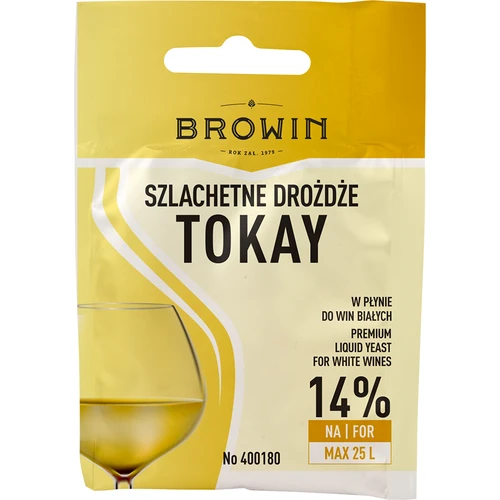 Levedura vínica Tokay, 20 ml