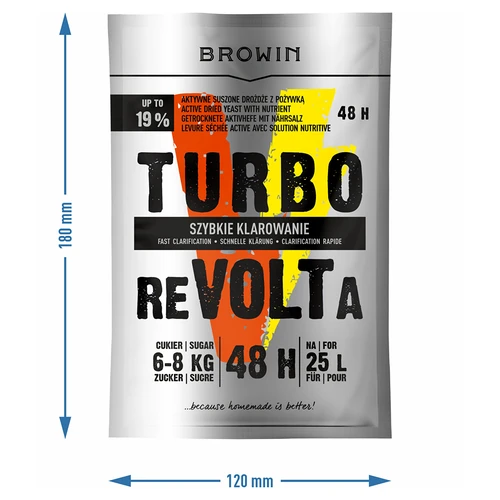 Leveduras para destilação Turbo reVOLTa 48 h - 4