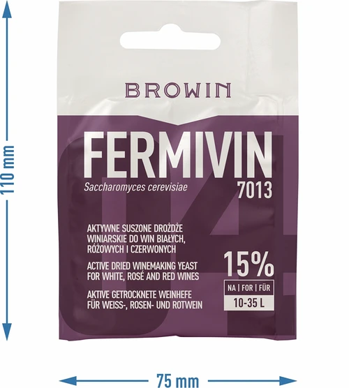 Leveduras vínicas Fermivin 7013, 7 g - 3