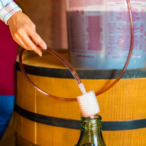 Mangueira de trasfega para vinho com bomba - 10
