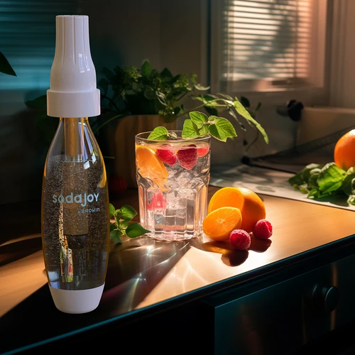 Máquina de gaseificação de água e bebidas + 10 cartuchos - 11