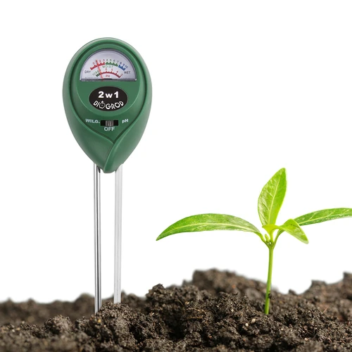 Medidor de solo 2 em 1 - pH, humidade - 5
