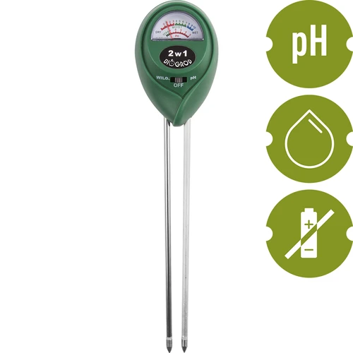 Medidor de solo 2 em 1 - pH, humidade - 2