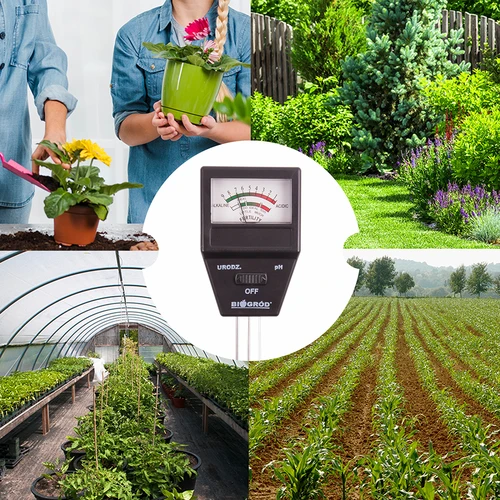 Medidor de Substrato 2 em 1 - pH e fertilidade do solo - 8