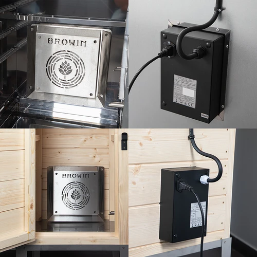 Módulo de resistência com ventilador, 1,5 kW - para fumeiros de jardim - 5