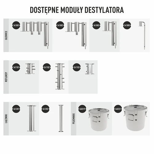 Módulo do destilador - refluxo - shotgun - 5