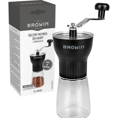 Moinho de café manual com ajuste de moagem - 2