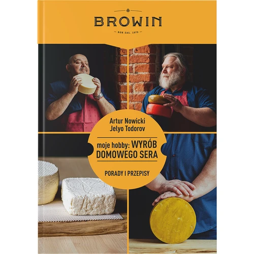 O meu hobby: Fabrico de queijo caseiro – livro (em polaco)