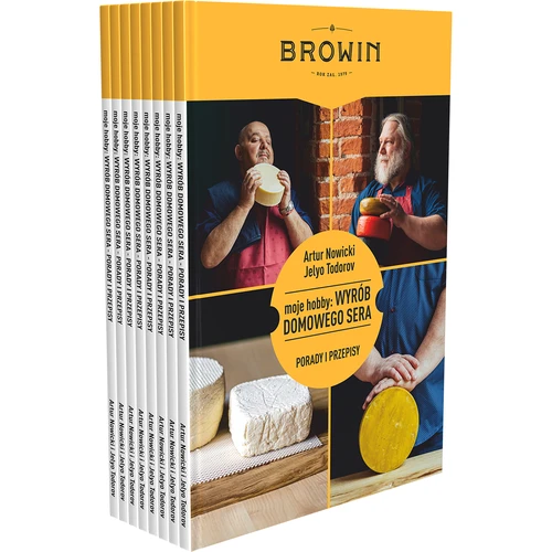 O meu hobby: Fabrico de queijo caseiro – livro (em polaco) - 4
