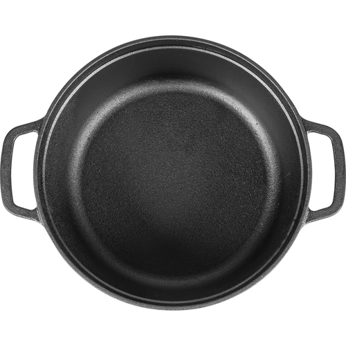 Panela de ferro fundido com frigideira, 5 L + 1 L - 6