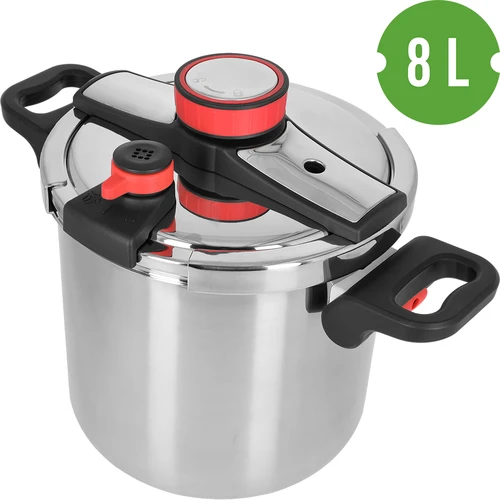 Panela de pressão em aço inoxidável, 8 L - 3