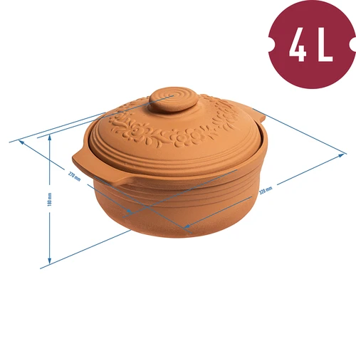 Panela romana redonda 4 L - 4