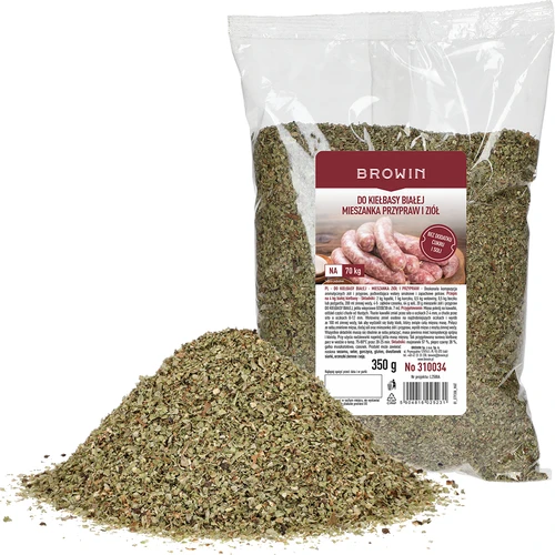 Para salsicha branca - mistura de especiarias e ervas, 350 g - 2