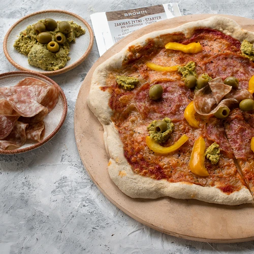Pedra redonda para pizza, em cordierita, diâmetro 33 cm - 14