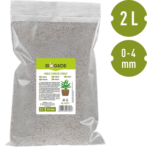 Perlita para plantas em vaso e jardinagem, 2 L - 3
