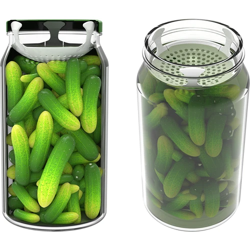 Peso – disco perfurado para conservas, fermentados e vinagre – para frascos Ø 100 mm – 12 unidades - 5