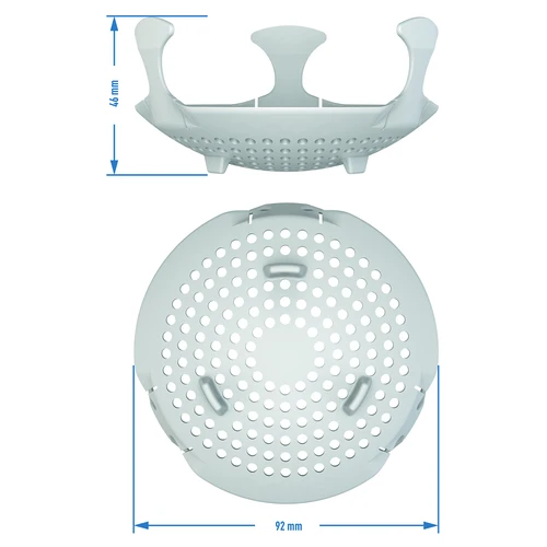 Peso – disco perfurado para conservas, fermentados e vinagre – para frascos Ø 100 mm – 12 unidades - 4