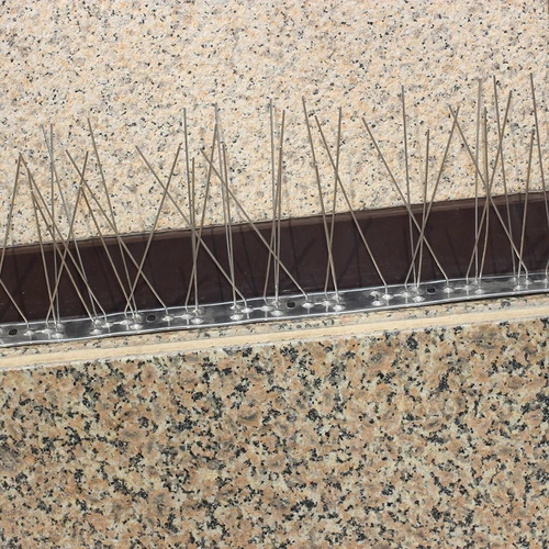 Picos anti-aves, em tira metálica, 10 unidades - 12