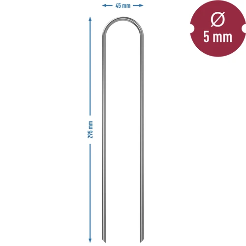 Pinos e âncoras para fixação da cama elástica, 4 unid. - 6