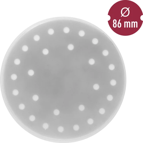 Pistão em silicone sobressalente para máquina de encher enchidos Browin, horizontal de 1,5 kg - 5