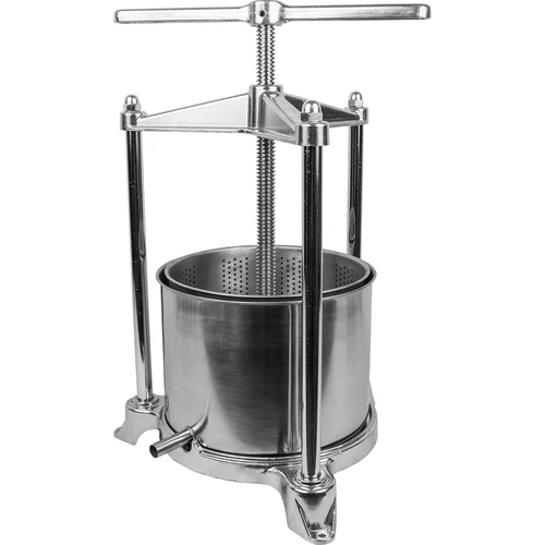 Prensa de armação para fruta - aço inoxidável, 5 L