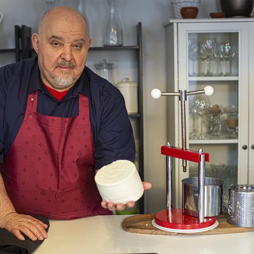 Prensa de estrutura para frutas - aço inoxidável, 1,2 L - 2