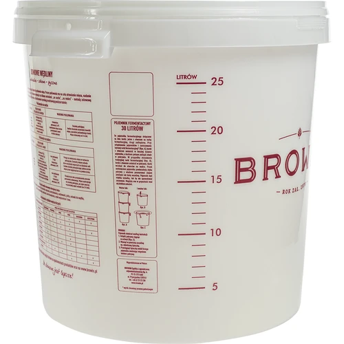Recipiente de fermentação com tampa 30 L - 3