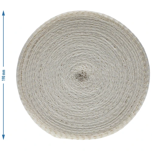 Rede elástica para charcutaria branca, 12,5 cm x 50 m, com resistência térmica até 220°C - 4