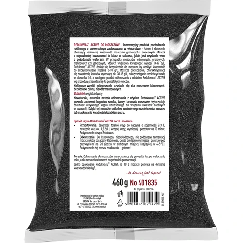 Redukwas® Active para mostos - regulador de acidez, 460 g - 2