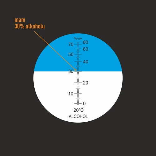 Refratómetro para álcool - 8