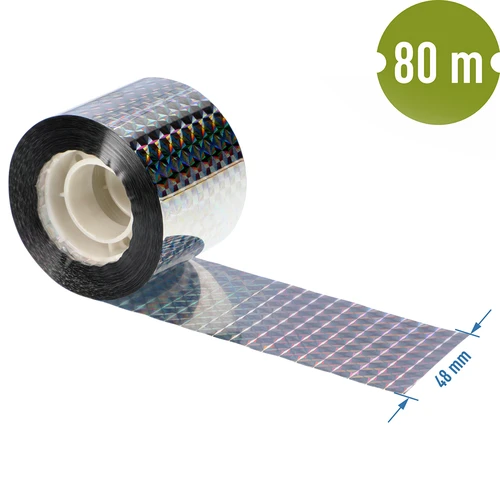 Repelente de aves — fita refletora, 80 m - 6