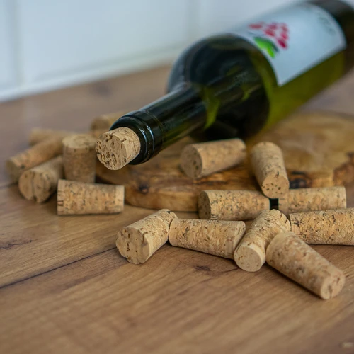 Rolha cónica natural Ø16/21 mm - aglomerada - 100 unid. - 5