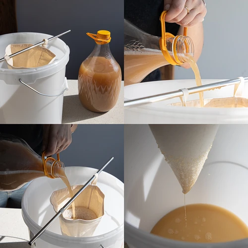 Saco para filtrar mosto - Cónico - 7 L - 3