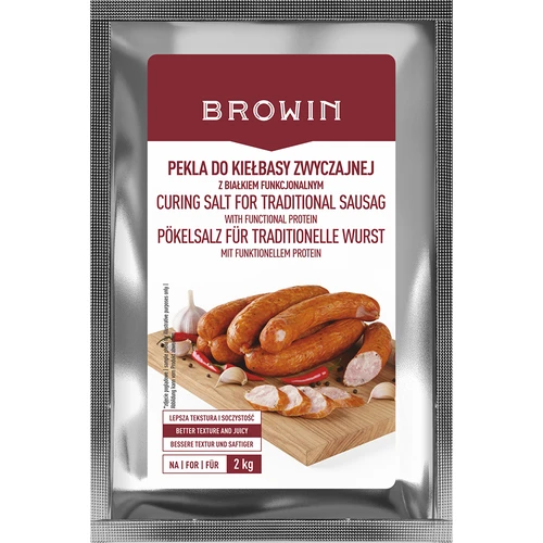 Sal de cura – Mistura para kiełbasa zwyczajna, com proteína funcional, 64 g