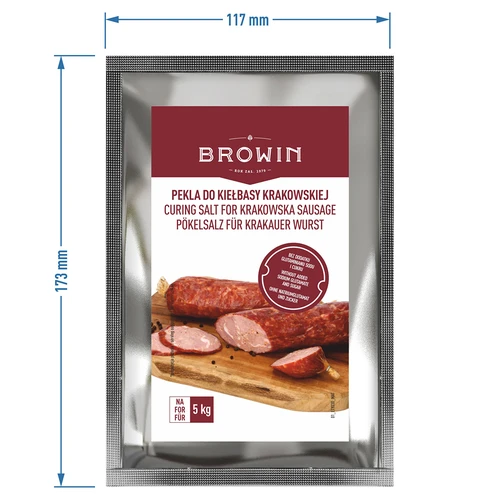 Sal de cura Pekla para enchido à moda de Cracóvia (Krakowska) - 115 g - 5