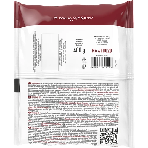 Sal de Cura Vit-C - 400 g - 2