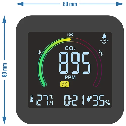 Sensor de qualidade do ar multifuncional - 11