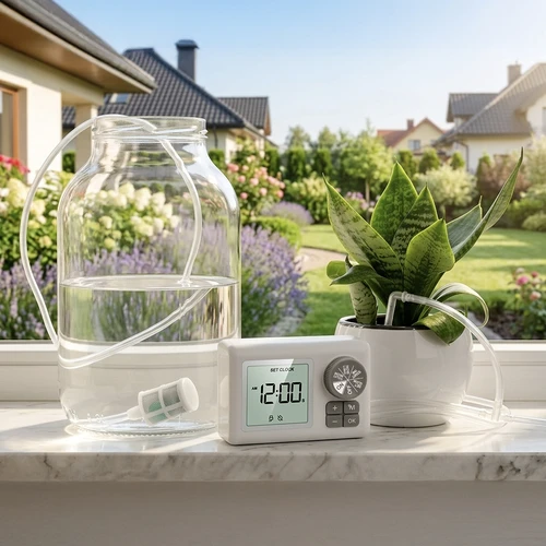 Sistema automático de rega para plantas em vasos - 10