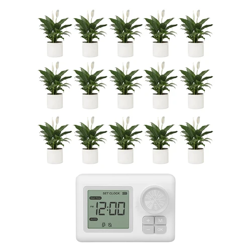 Sistema automático de rega para plantas em vasos - 6