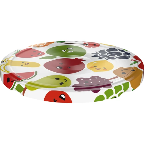 Tampa fi 66/4 com estampado de frutas - 10 unid. - 2