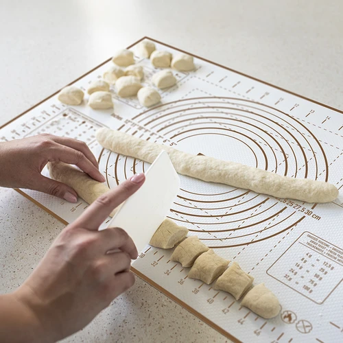 Tapete de silicone – tapete de massa com impressão: moldes e calculadora culinária - 8