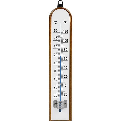 Termómetro de ambiente com escala branca (de -30°C a +50°C) 20 cm