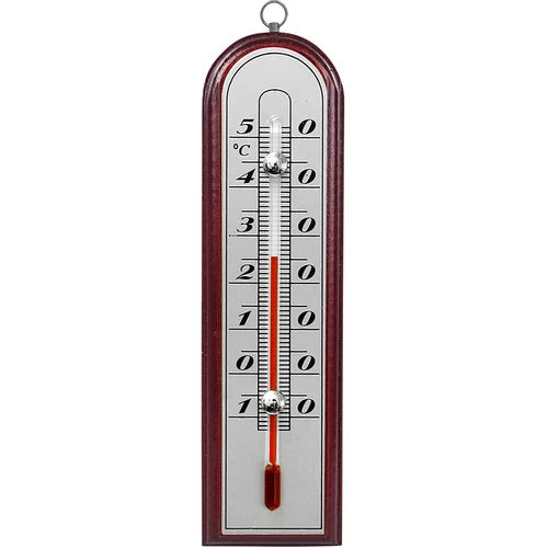 Termómetro de ambiente com escala prateada (-10°C a +50°C) 16 cm (sortido) - 2