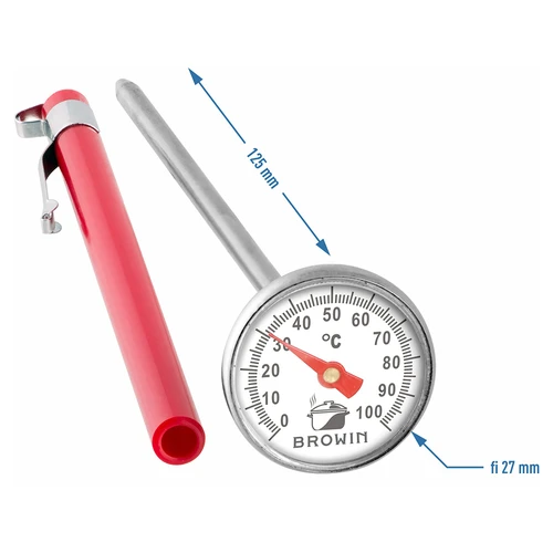 Termómetro de cozinha (0°C a +100°C) 12,5 cm - 7