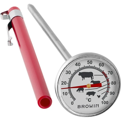 Termómetro de cozinha com mostrador gráfico (0°C a +100°C) 12,5 cm