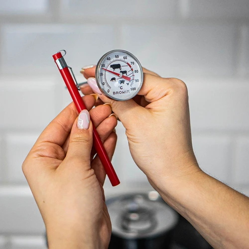 Termómetro de cozinha com mostrador gráfico (0°C a +100°C) 12,5 cm - 3