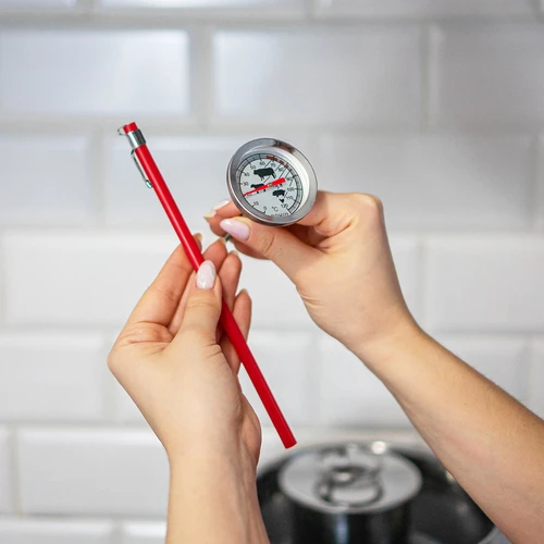 Termómetro de cozinha com mostrador gráfico (0°C a +120°C) 21,0cm - 3