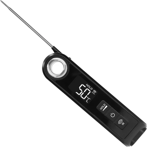 Termómetro de cozinha de infravermelhos, compacto, com sonda dobrável - 3
