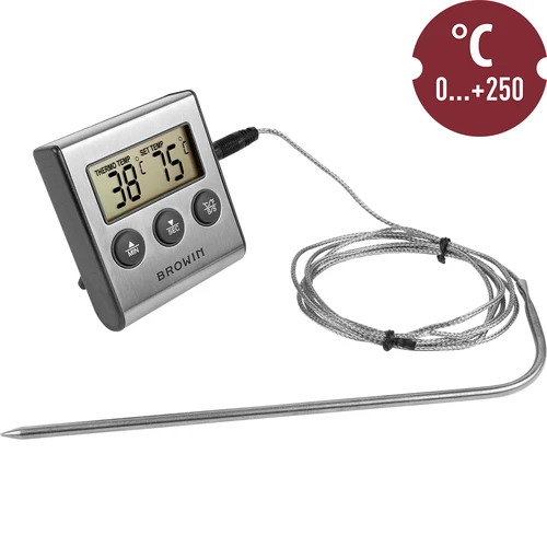 Termómetro de cozinha eletrónico com sonda (0°C a 250°C) - 3